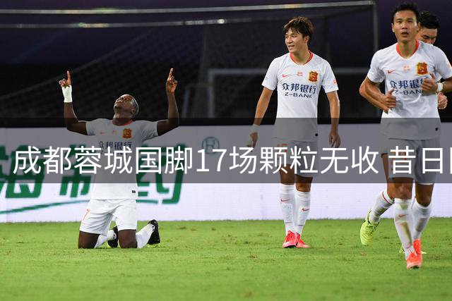 成都蓉城国脚17场颗粒无收 昔日国安射手遭遇转型阵痛